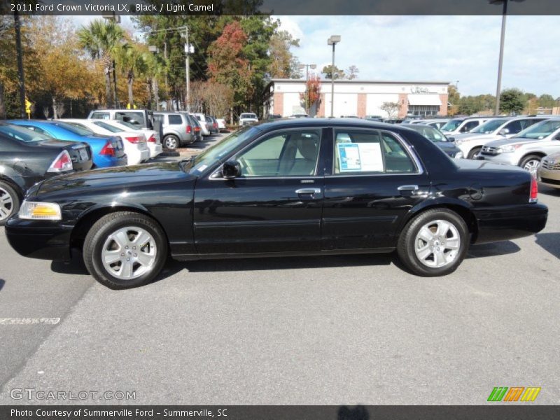 Black / Light Camel 2011 Ford Crown Victoria LX