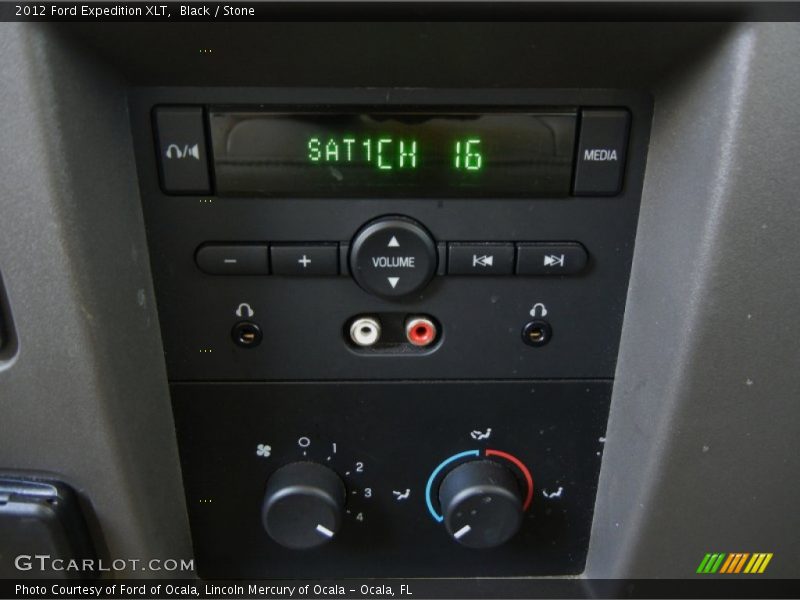 Black / Stone 2012 Ford Expedition XLT