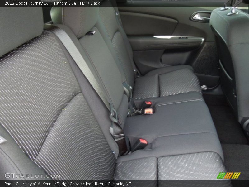 Fathom Blue Pearl / Black 2013 Dodge Journey SXT