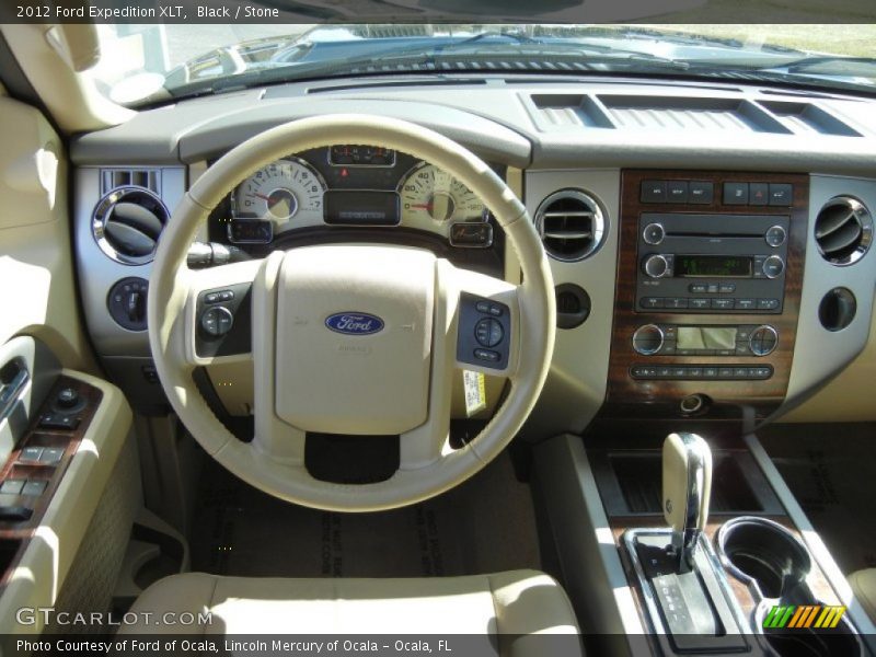 Black / Stone 2012 Ford Expedition XLT