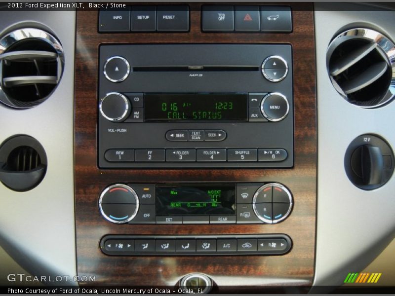 Black / Stone 2012 Ford Expedition XLT