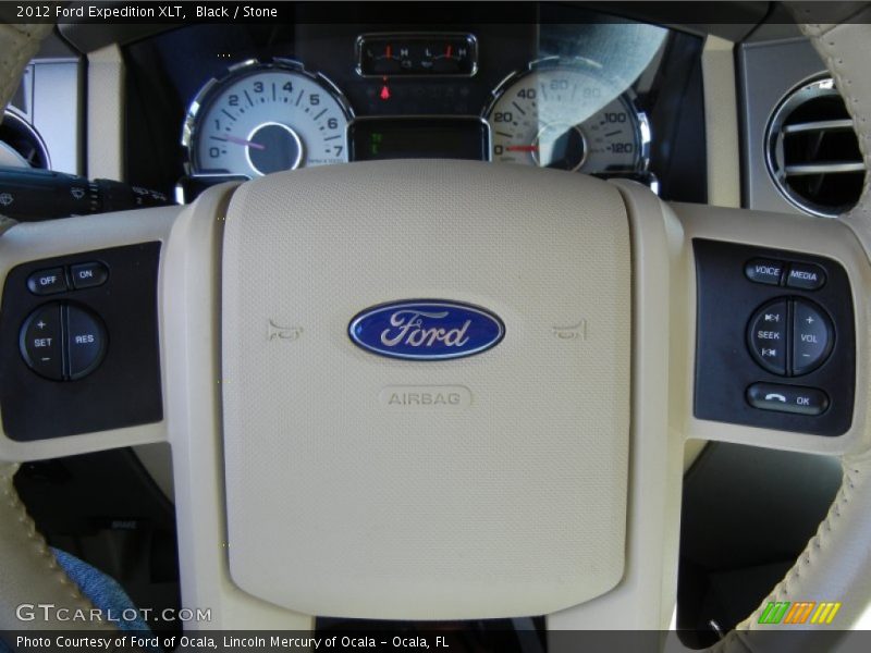 Black / Stone 2012 Ford Expedition XLT