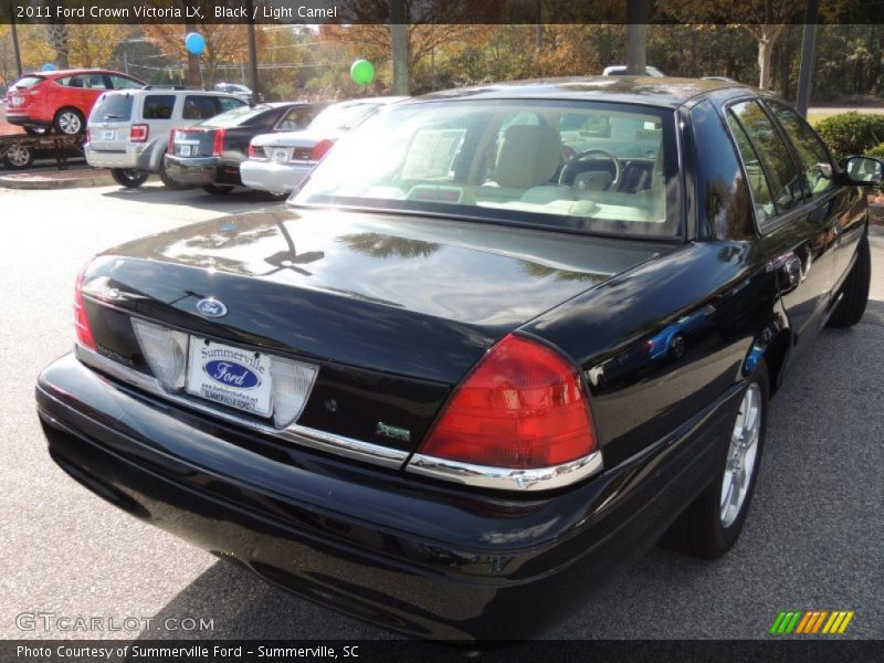 Black / Light Camel 2011 Ford Crown Victoria LX