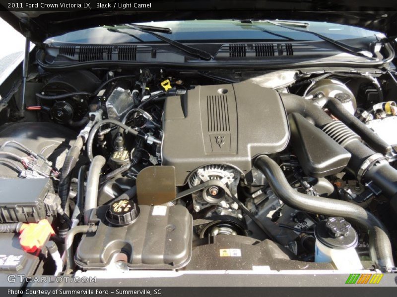Black / Light Camel 2011 Ford Crown Victoria LX