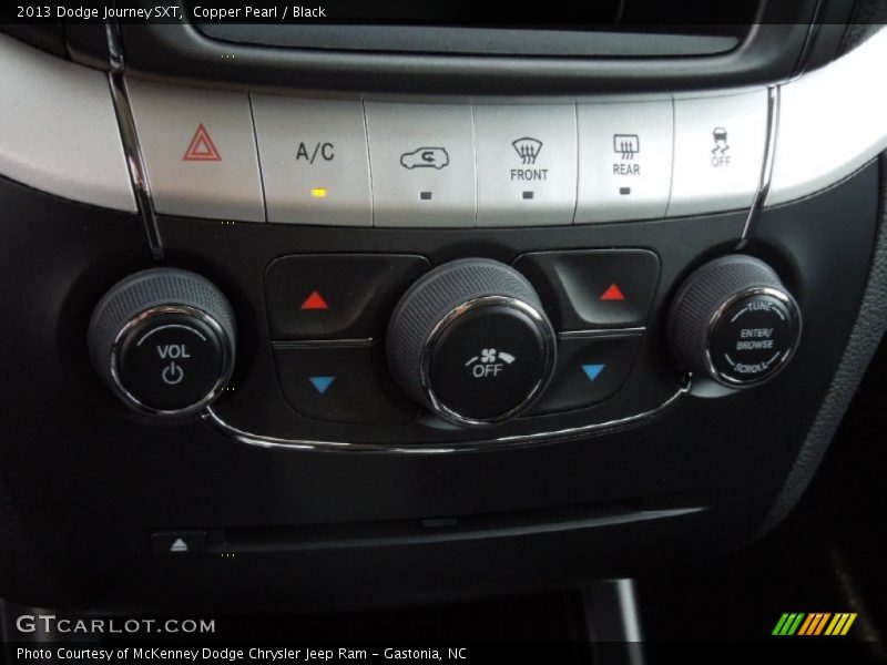 Copper Pearl / Black 2013 Dodge Journey SXT
