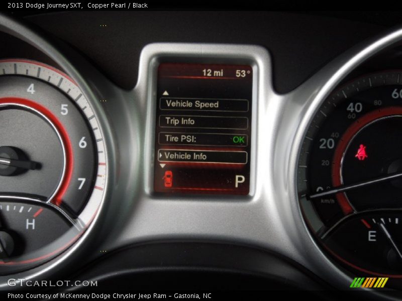 Copper Pearl / Black 2013 Dodge Journey SXT