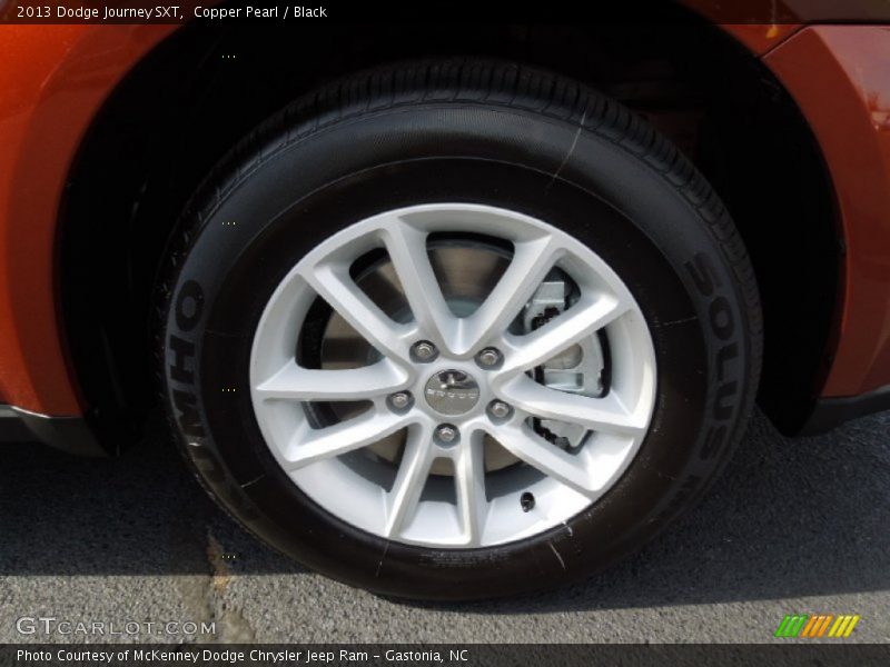 Copper Pearl / Black 2013 Dodge Journey SXT