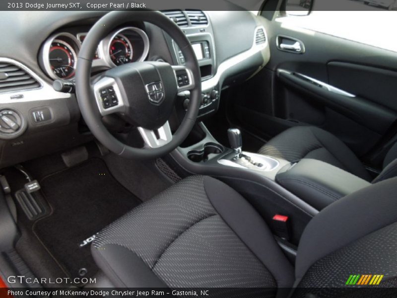 Copper Pearl / Black 2013 Dodge Journey SXT