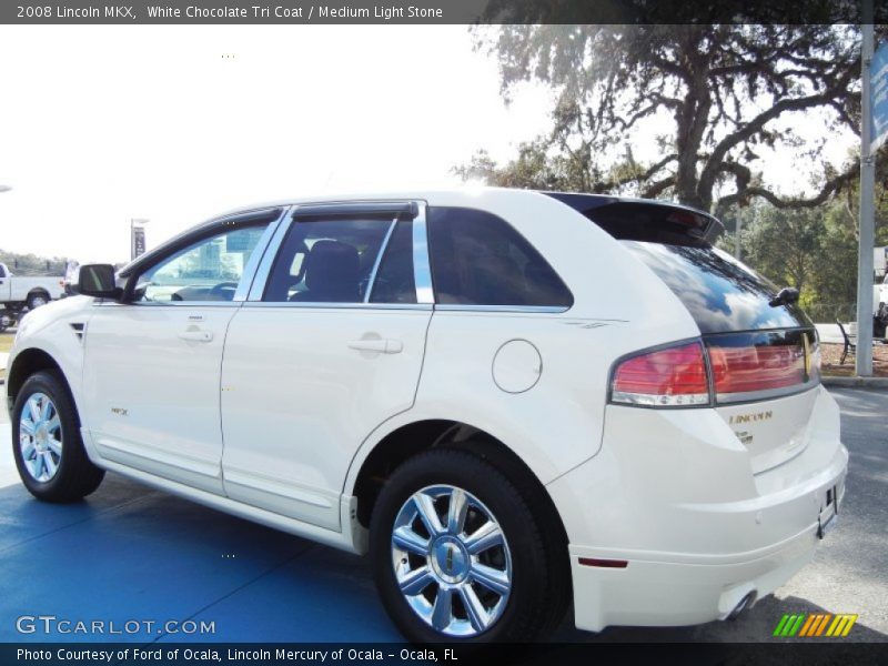 White Chocolate Tri Coat / Medium Light Stone 2008 Lincoln MKX