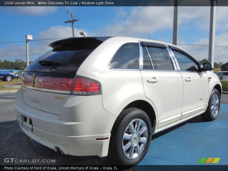 White Chocolate Tri Coat / Medium Light Stone 2008 Lincoln MKX