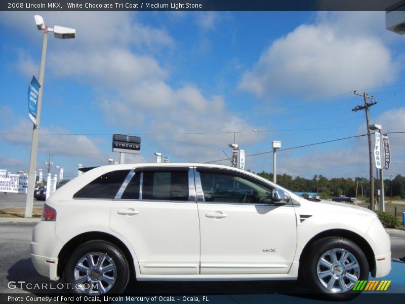 White Chocolate Tri Coat / Medium Light Stone 2008 Lincoln MKX