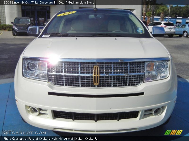 White Chocolate Tri Coat / Medium Light Stone 2008 Lincoln MKX