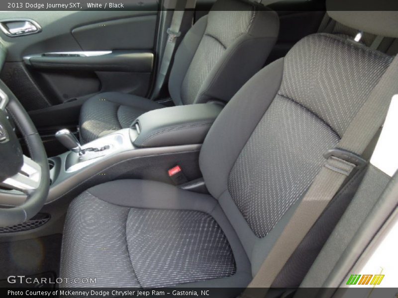 Front Seat of 2013 Journey SXT