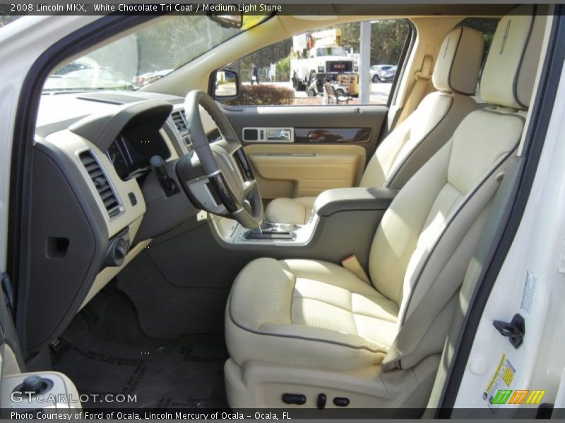 White Chocolate Tri Coat / Medium Light Stone 2008 Lincoln MKX