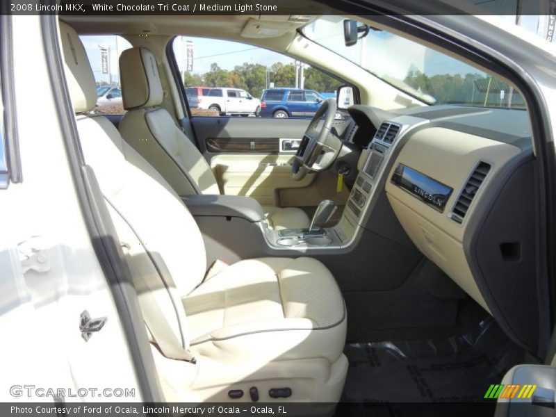 White Chocolate Tri Coat / Medium Light Stone 2008 Lincoln MKX