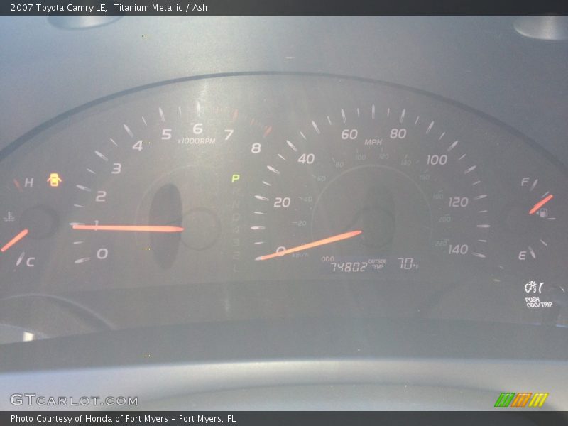 Titanium Metallic / Ash 2007 Toyota Camry LE