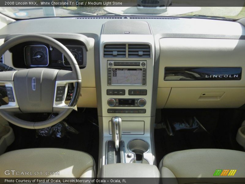White Chocolate Tri Coat / Medium Light Stone 2008 Lincoln MKX