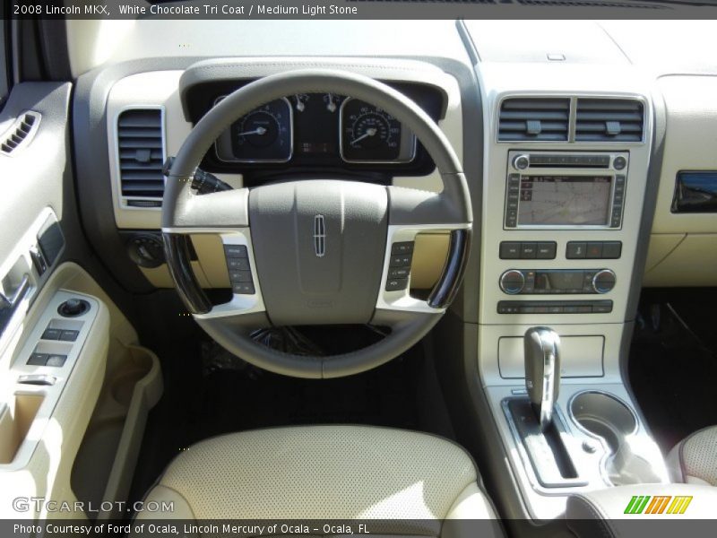 White Chocolate Tri Coat / Medium Light Stone 2008 Lincoln MKX