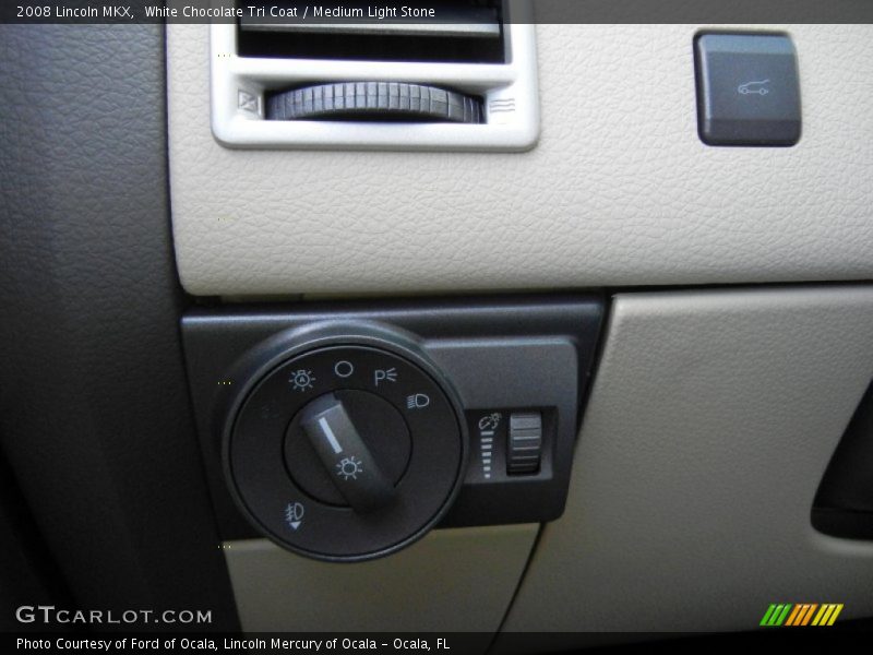 White Chocolate Tri Coat / Medium Light Stone 2008 Lincoln MKX