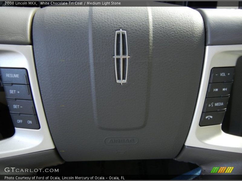 White Chocolate Tri Coat / Medium Light Stone 2008 Lincoln MKX