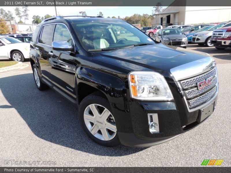 Onyx Black / Light Titanium 2011 GMC Terrain SLT