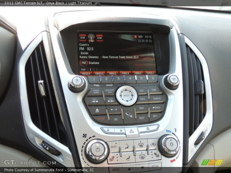 Onyx Black / Light Titanium 2011 GMC Terrain SLT