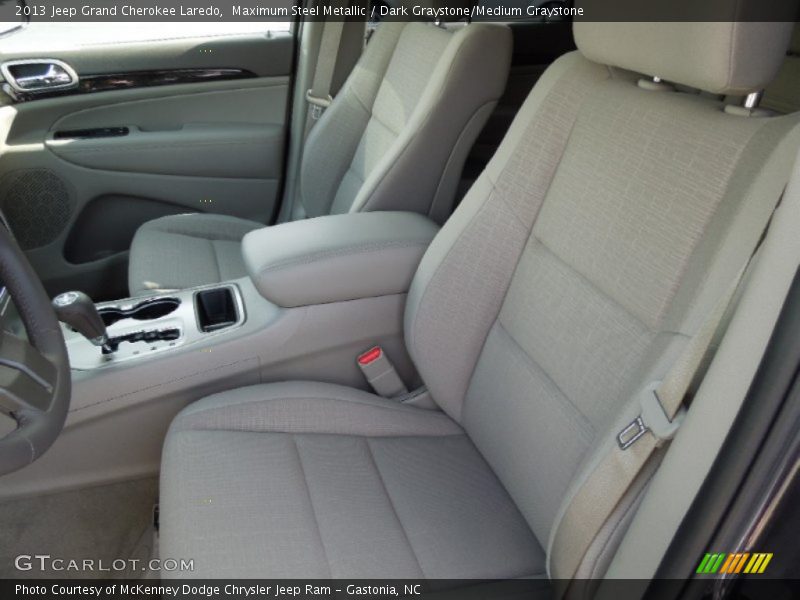Maximum Steel Metallic / Dark Graystone/Medium Graystone 2013 Jeep Grand Cherokee Laredo