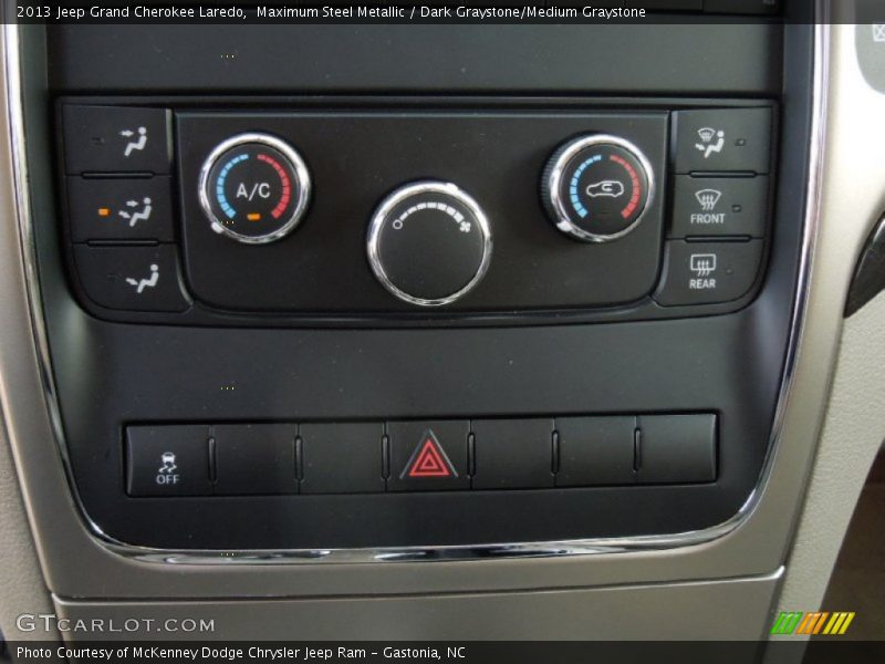 Maximum Steel Metallic / Dark Graystone/Medium Graystone 2013 Jeep Grand Cherokee Laredo