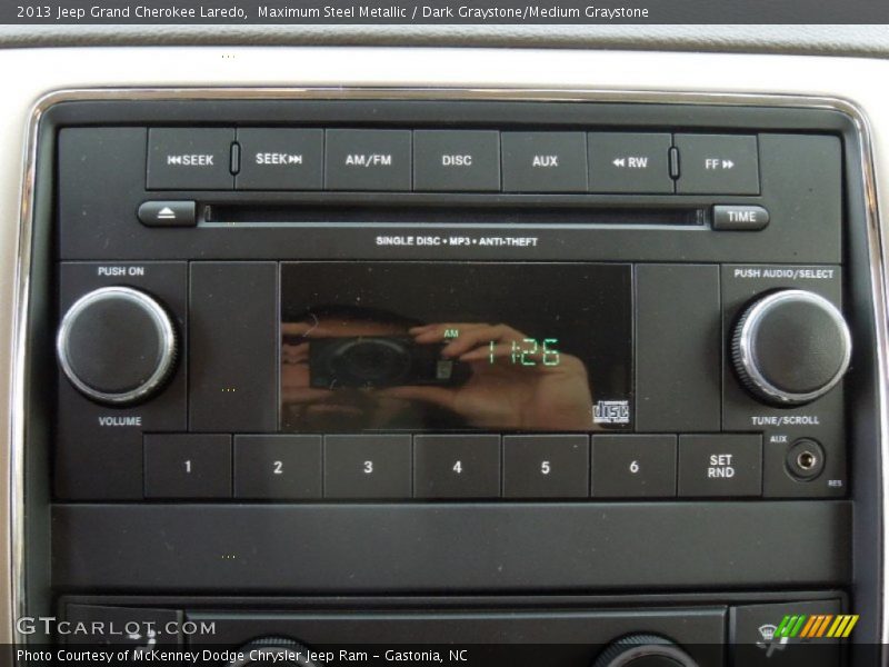 Maximum Steel Metallic / Dark Graystone/Medium Graystone 2013 Jeep Grand Cherokee Laredo