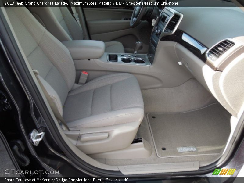 Maximum Steel Metallic / Dark Graystone/Medium Graystone 2013 Jeep Grand Cherokee Laredo