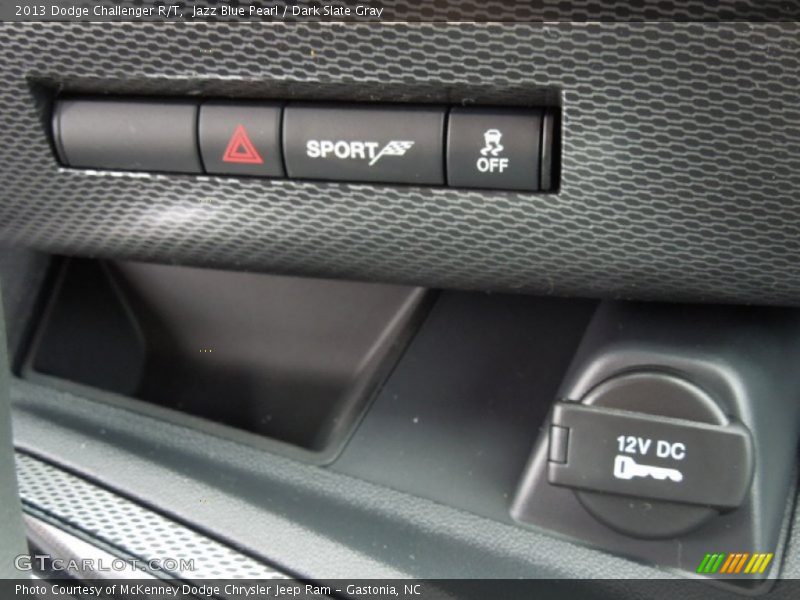 Jazz Blue Pearl / Dark Slate Gray 2013 Dodge Challenger R/T