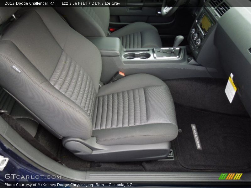 Jazz Blue Pearl / Dark Slate Gray 2013 Dodge Challenger R/T