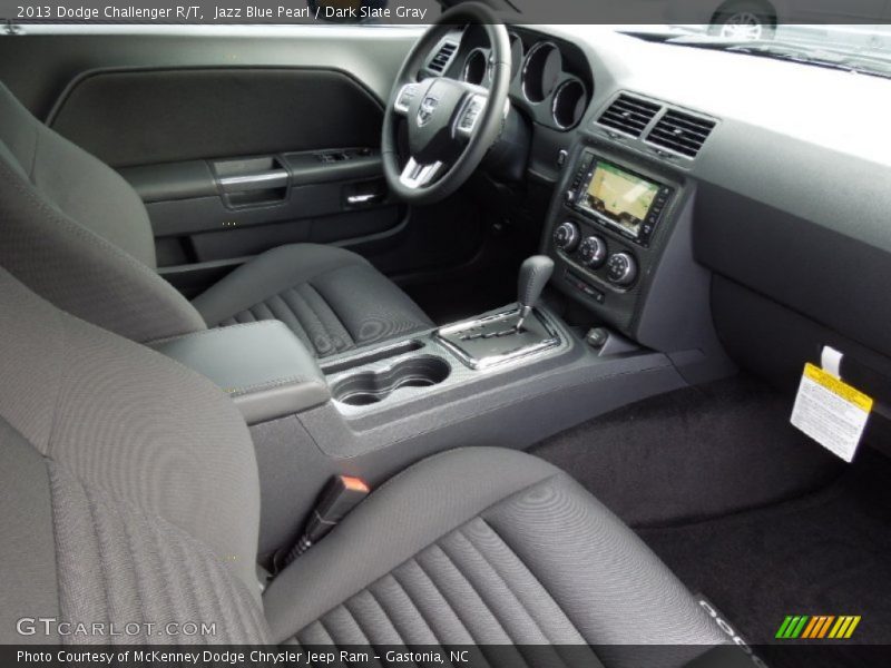 Jazz Blue Pearl / Dark Slate Gray 2013 Dodge Challenger R/T