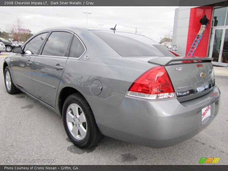 Dark Silver Metallic / Gray 2008 Chevrolet Impala LT
