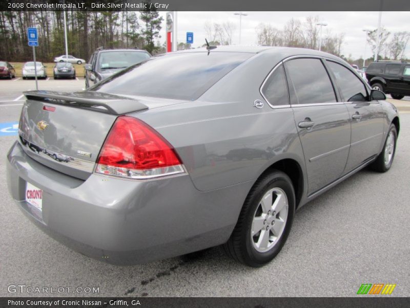 Dark Silver Metallic / Gray 2008 Chevrolet Impala LT