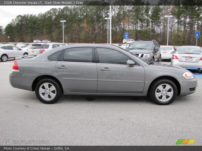 Dark Silver Metallic / Gray 2008 Chevrolet Impala LT