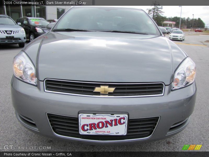 Dark Silver Metallic / Gray 2008 Chevrolet Impala LT