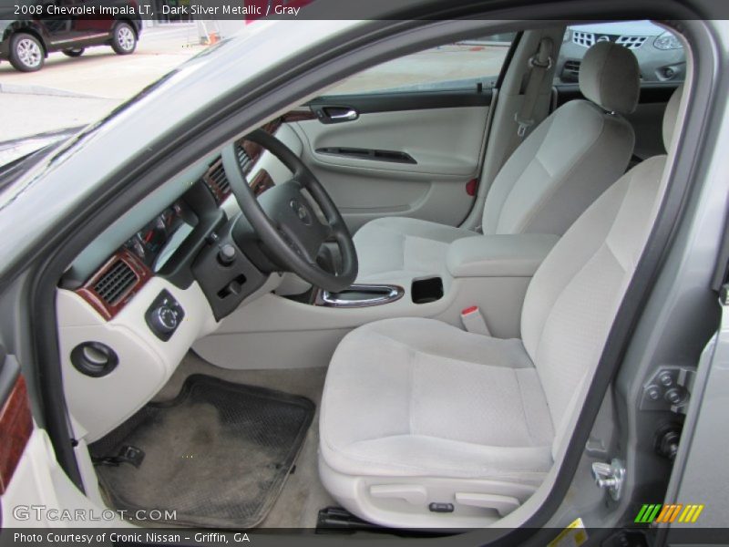 Dark Silver Metallic / Gray 2008 Chevrolet Impala LT