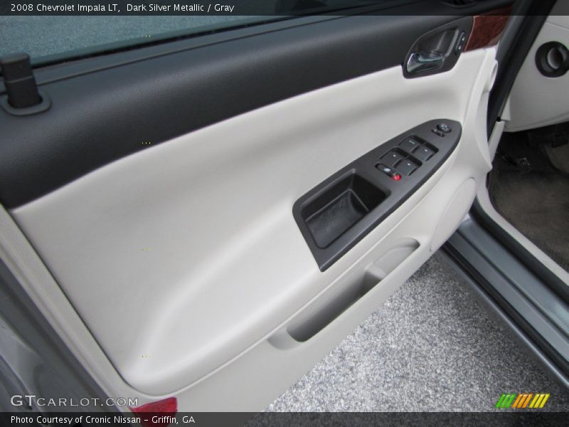 Dark Silver Metallic / Gray 2008 Chevrolet Impala LT