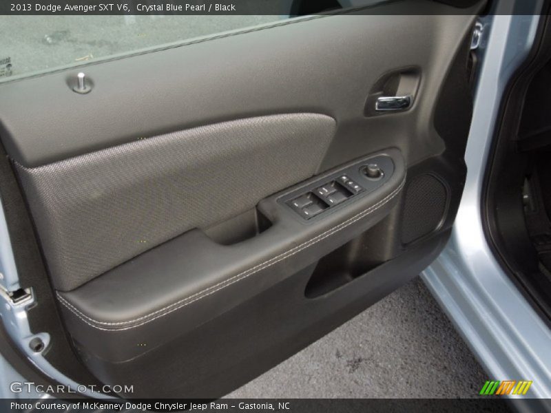 Crystal Blue Pearl / Black 2013 Dodge Avenger SXT V6