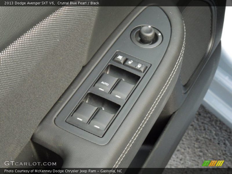 Crystal Blue Pearl / Black 2013 Dodge Avenger SXT V6