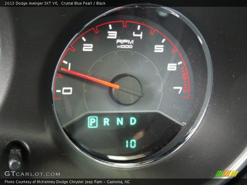 Crystal Blue Pearl / Black 2013 Dodge Avenger SXT V6