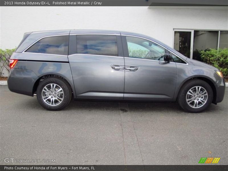Polished Metal Metallic / Gray 2013 Honda Odyssey EX-L