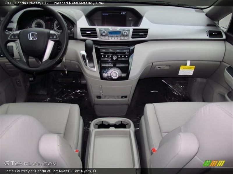 Polished Metal Metallic / Gray 2013 Honda Odyssey EX-L