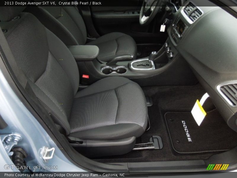 Crystal Blue Pearl / Black 2013 Dodge Avenger SXT V6