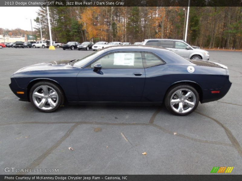  2013 Challenger SXT Plus Jazz Blue Pearl