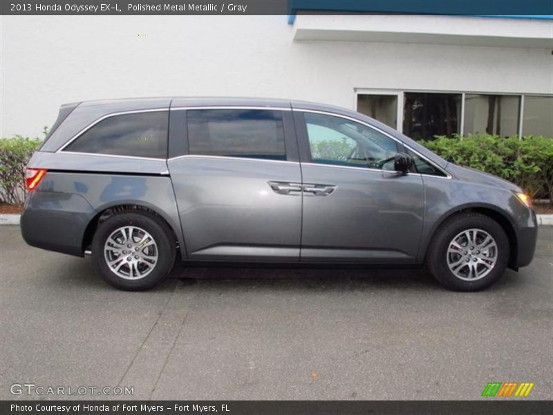 Polished Metal Metallic / Gray 2013 Honda Odyssey EX-L