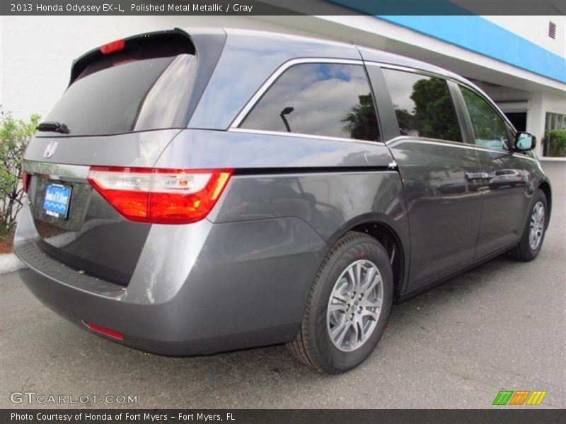 Polished Metal Metallic / Gray 2013 Honda Odyssey EX-L