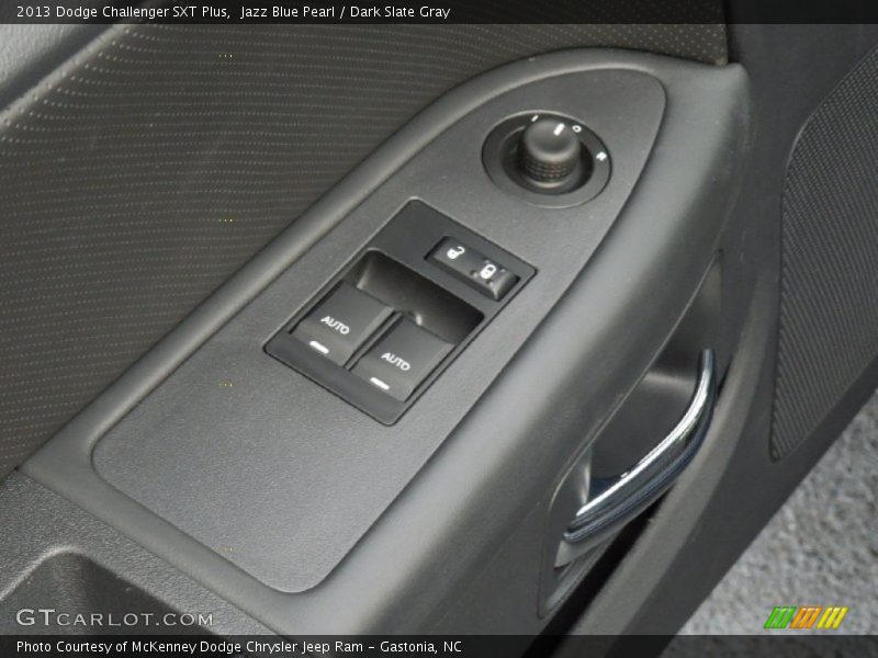 Jazz Blue Pearl / Dark Slate Gray 2013 Dodge Challenger SXT Plus