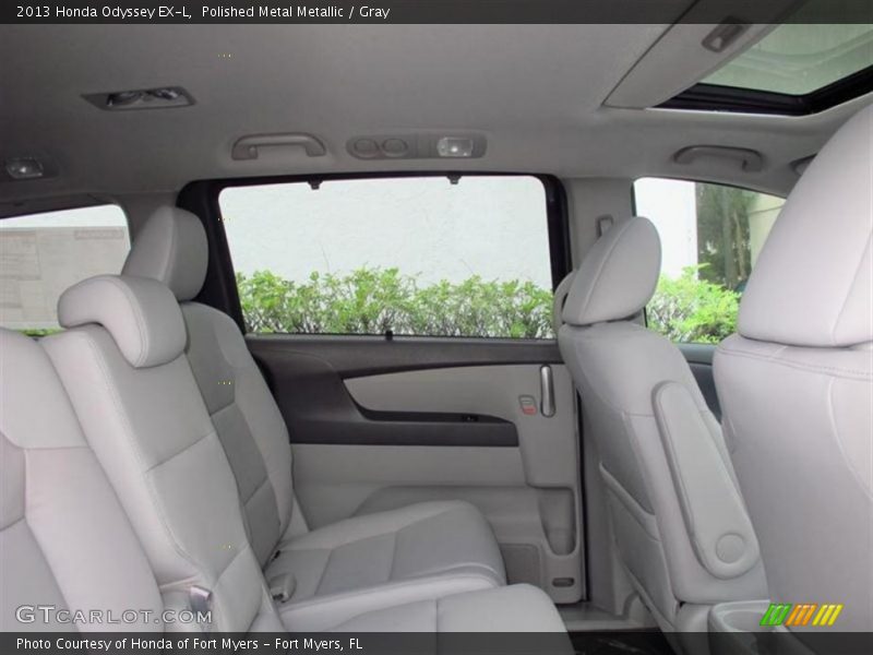Polished Metal Metallic / Gray 2013 Honda Odyssey EX-L